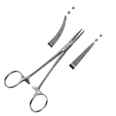 Baby-Crile Forceps, 1x2, Delicate