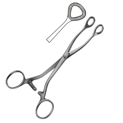 Collin Forceps, Round Shape