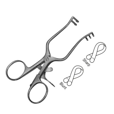 Weitlaner Retractor, 2x3 Teeth
