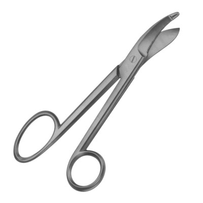 Bruns Plaster Shear, Serrated Blade