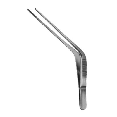 Ear Dressing Forceps, Angled