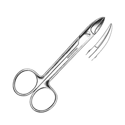 Crows Scissors, Curved, Fig.2