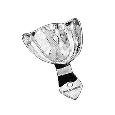 Impression Tray, Solid Full Denture, Upper, L