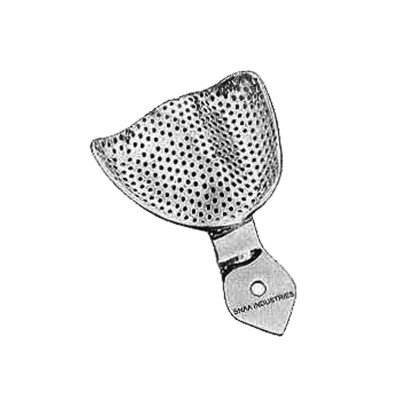 Impression Tray, Perforated Full Denture, Upper, S