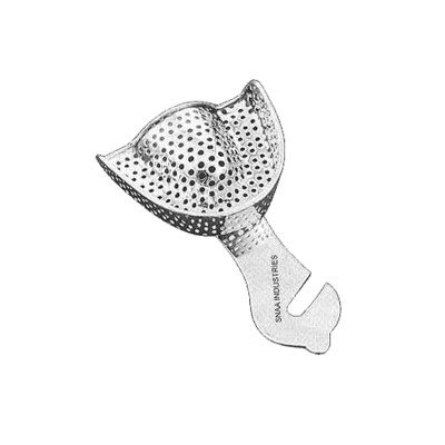 Impression Tray, Perforated Full Denture, Upper, U0