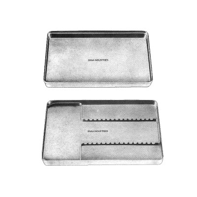 Complete Instruments Tray with Solid Base