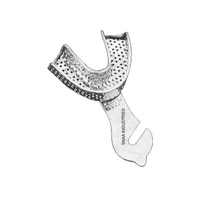 Impression Tray, Perforated Full Denture, Lower, L3