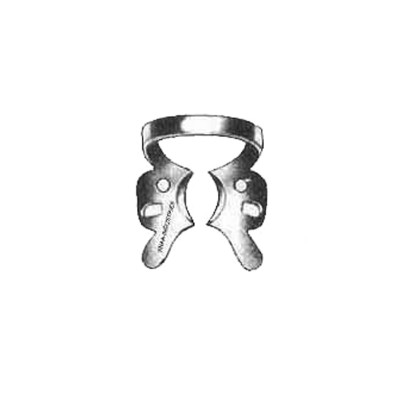 Rubber Dam Clamps, Molar Winged, Fig.201