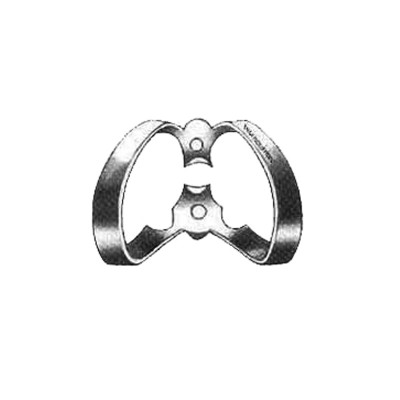 Rubber Dam Clamps, Labial Winged, Fig.211