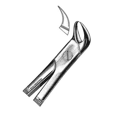 Extracting Forceps English Pattern, Fig. 87