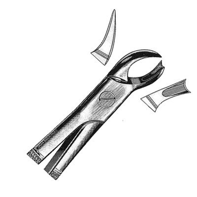 Extracting Forceps English Pattern, Fig. 89