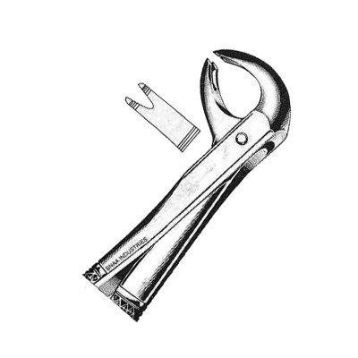 Extracting Forceps English Pattern, Fig. 167