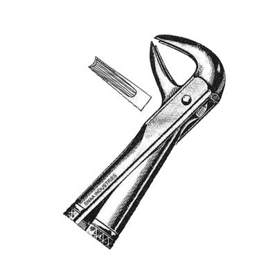 Extracting Forceps English Pattern, Fig. 169