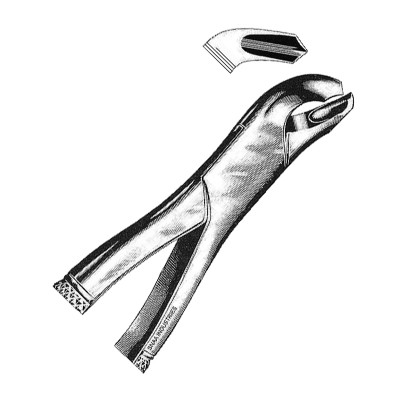 Tooth Extracting Forceps American Pattern fig.17