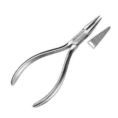 Modell Marburg Orthodontic Pliers, Serrated Jaws