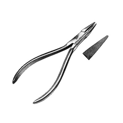 Orthodontic Pliers, Serrated Jaws