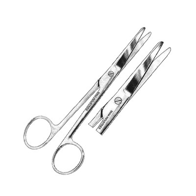 Mayo Gum Scissors, Straight, Fig.1