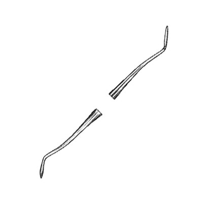 Plastic Filling Instruments Amalgam Hollenback fig.1/2