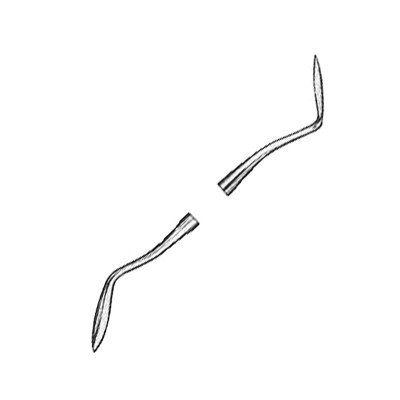 Plastic Filling Instruments Amalgam Hollenback fig.3