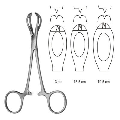 Lane Intestinal Forceps